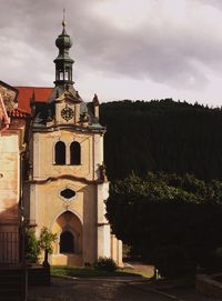 Bell tower against sky