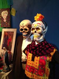 Close-up of a statue