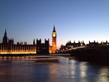 Low angle view of big ben