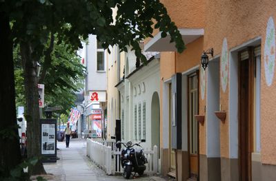 Street amidst buildings in city