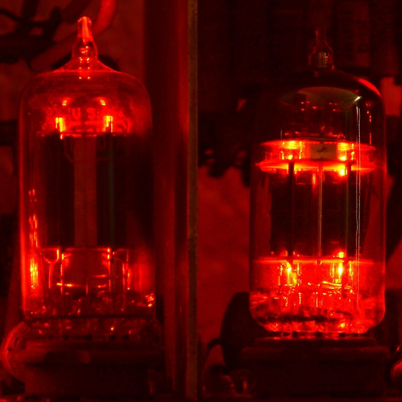 CLOSE-UP OF ILLUMINATED LAMP