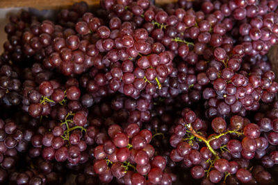 Full frame shot of grapes