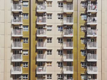 Full frame shot of residential building