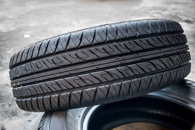 Tires for trucks isolated on white background.