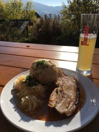 Close-up of food