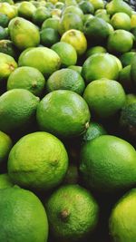 Full frame shot of fruits for sale in market