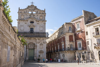 The church of s, lucia in ortigia