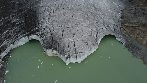 Glacier on alps