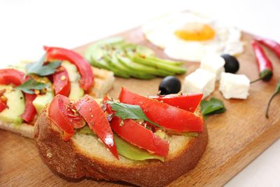 Close-up of fruit salad