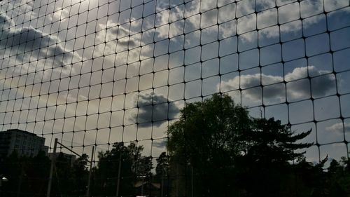 Low angle view of built structure against sky