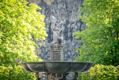Close-up of fountain