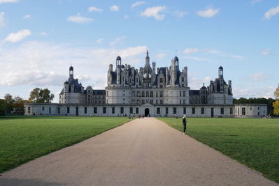 View of historic building against sky