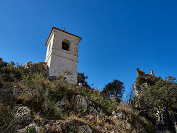 Views from guadalest castle, alicante, spain