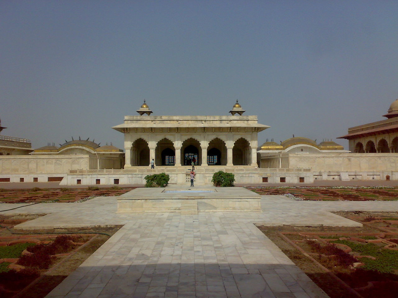 VIEW OF FOUNTAIN IN TOWN SQUARE