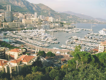 Boats parked at the monaco bay