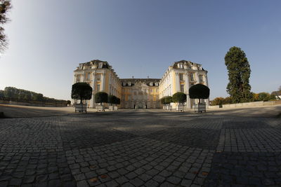 View of old building in city