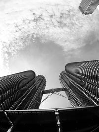 Low angle view of buildings against sky