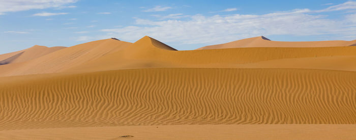 View of desert against sky