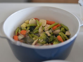 Close-up of salad in bowl