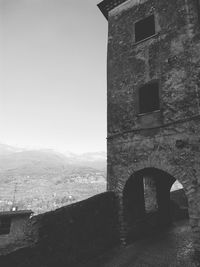 Old building against sky