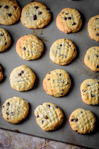 Close-up of cookies