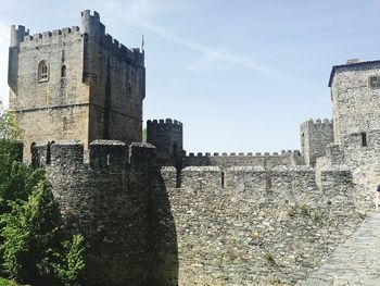 View of fort against the sky