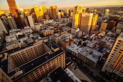 Aerial view of cityscape