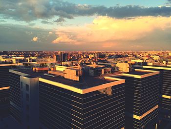 Cityscape against sky