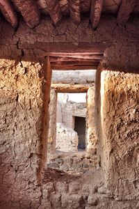 Old ruin of building