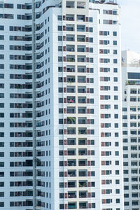 Full frame shot of modern buildings in city