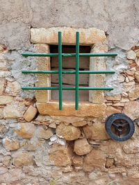 Close-up of brick wall