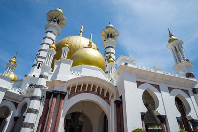 Low angle view of ubudiah mosque