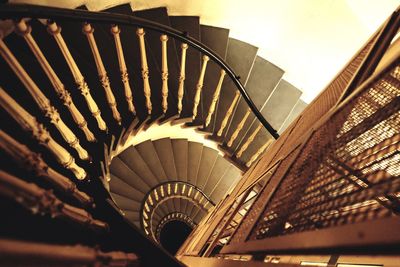 Low angle view of staircase