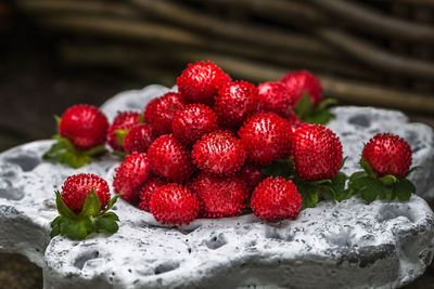 Close-up of strawberries