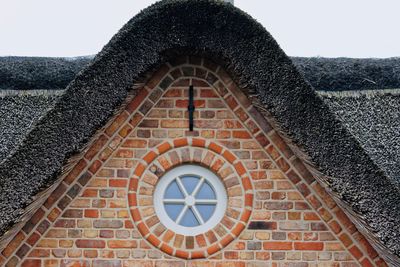 Low angle view of building against sky