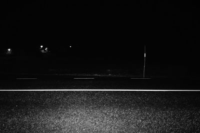 Road at night