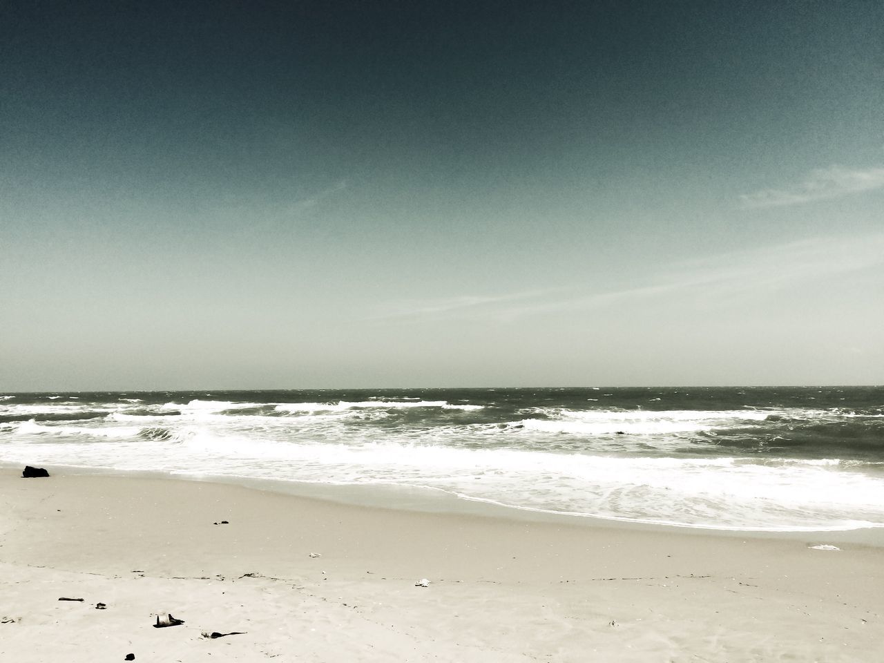 VIEW OF BEACH AGAINST SKY