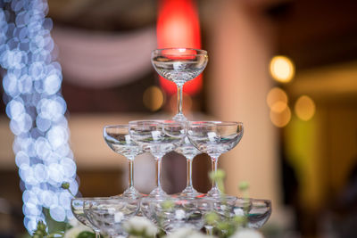 Close-up of drink on table