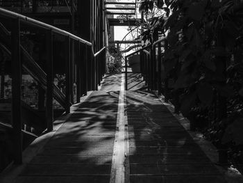 Staircase leading towards building