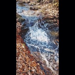 Rocks in water