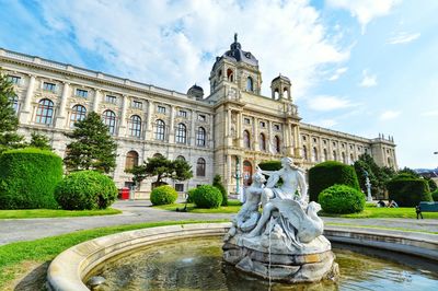 Stunning day at museum, in vienna