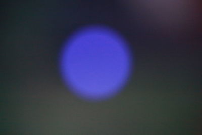 Defocused image of illuminated lights