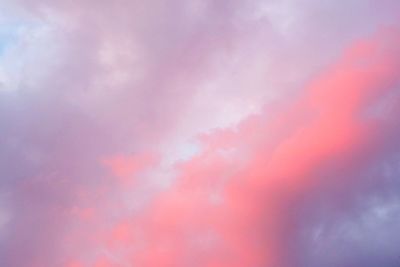 Low angle view of dramatic sky