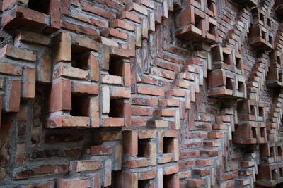 Full frame shot of brick wall