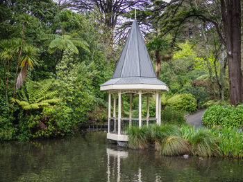 View of gazebo in park