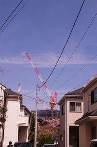 Low angle view of built structure against the sky