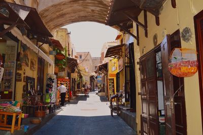 View of buildings in city