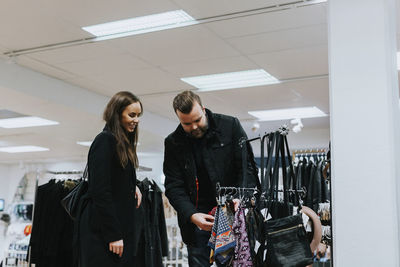 Couple in shop