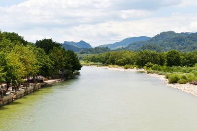 Photo of a river, wuyi mountain, fujian province, china