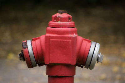 Close-up of fire hydrant